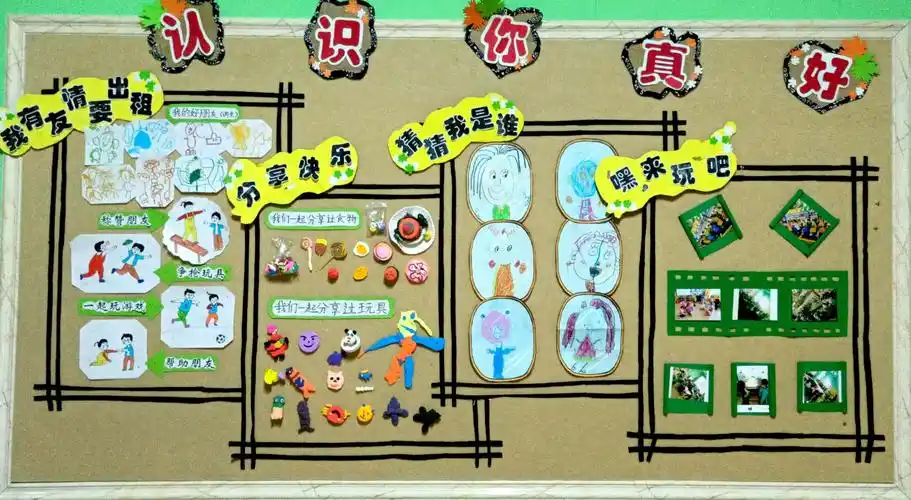 榆阳区育星幼儿园主题墙评比活动(一)