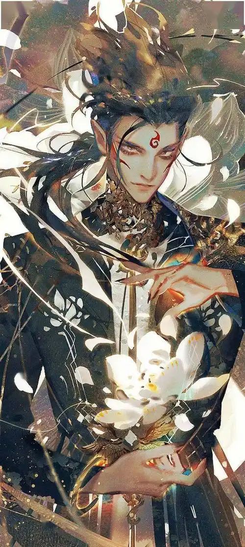 酷酷的古风壁纸 男生古风 手机壁纸_动漫_公众_头像