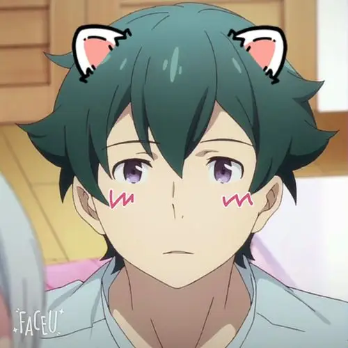 埃罗芒阿老师和泉正宗二次元情侣头像