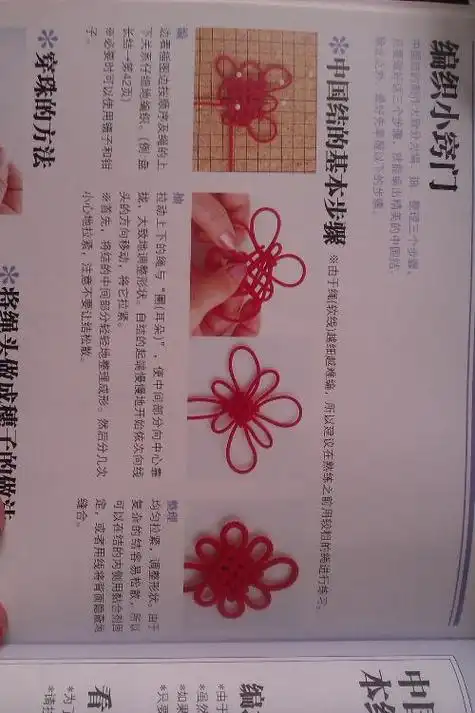 中国结编织步骤图解