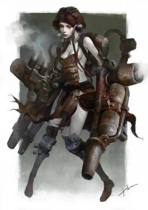 西班牙插画师 ignacio fernández ríos 一组末日废土风格插画