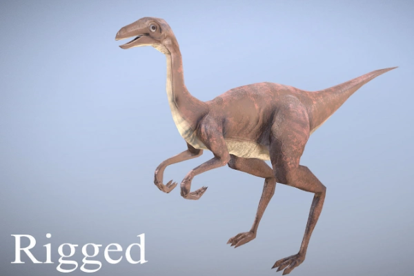 似金娜里龙泰国小型似鸟龙体长仅70厘米