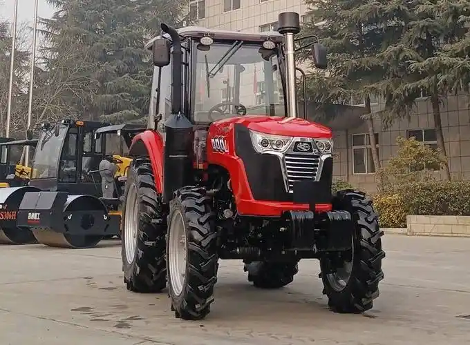 一机多用,国四排放,路通100马力四驱拖拉机!