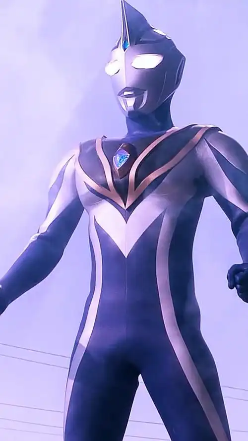 据说蓝颜色的奥特曼都很拽!