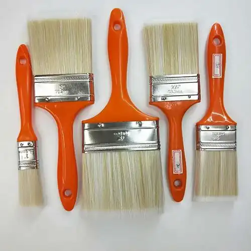 厂家供应 塑料柄油漆刷 外销工具刷 烧烤刷 涂料刷子 猪鬃刷 价优