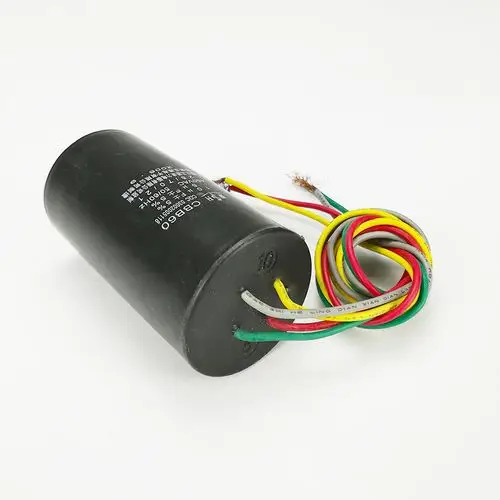 包邮cbb60半自动双桶缸洗衣机电容10 5uf甩干机电容器四线洗衣机配件