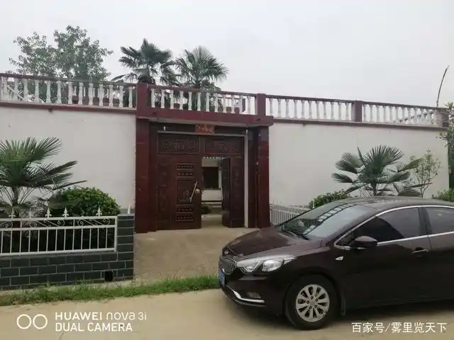 农村的一座普通院落,却有城市不一样的风景