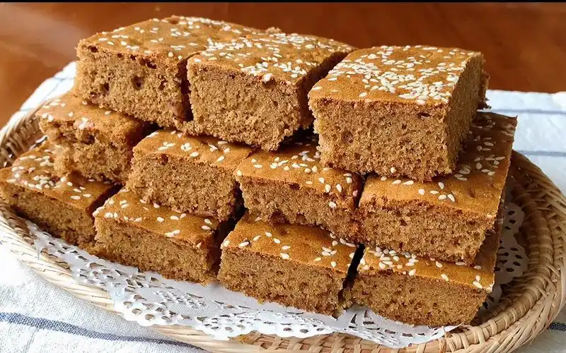 中式糕点红糖枣糕,适合女生的养生早餐,蓬松柔软,枣香浓郁