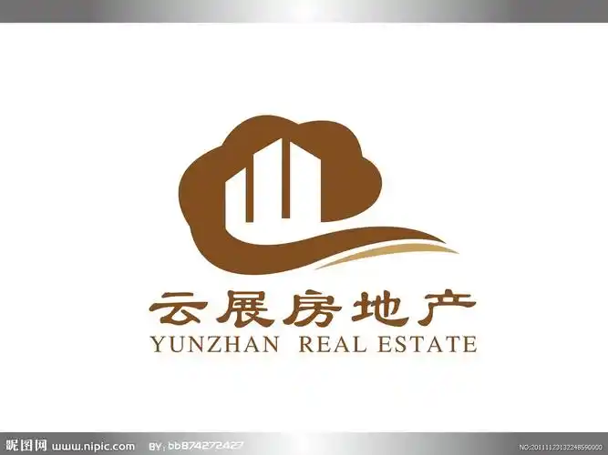 房地产公司标志设计图__企业logo标志_标志图标_设计图库_昵图网nipic