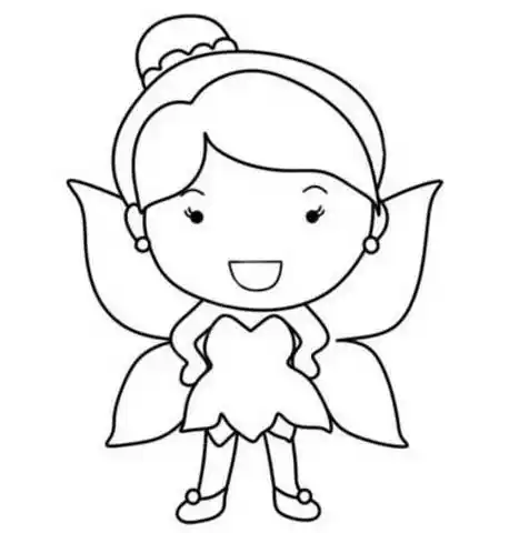 公主简笔画简单又漂亮 公主简笔画