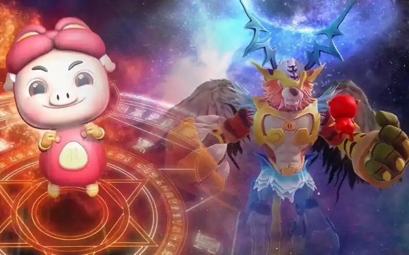 猪猪侠强大背景:黑暗之王和童话世界守护者,五灵王真宠猪猪侠!