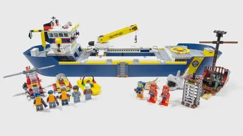 向深海进发乐高城市系列60266海洋探险船