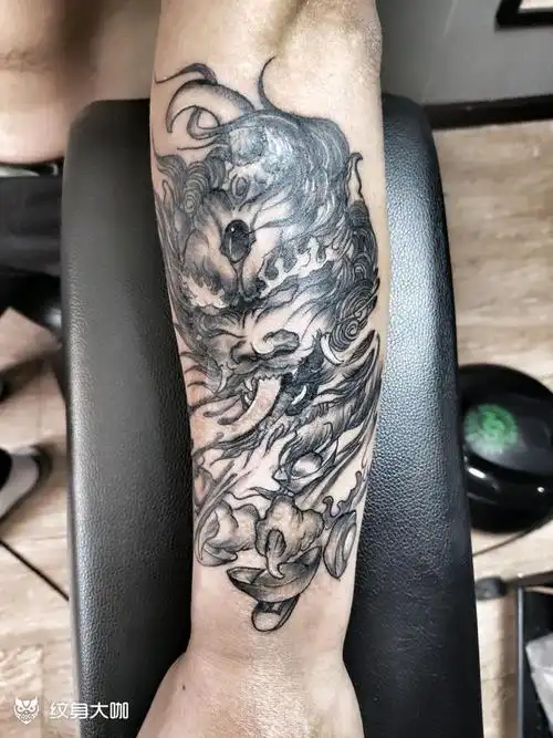 烟疤遮盖_纹身图案手稿图片_峰哥的纹身作品集