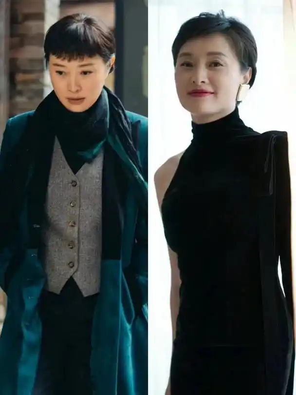 被51岁吴越穿搭圈粉了,不烫老年头,不穿老年装,到老都没大妈感