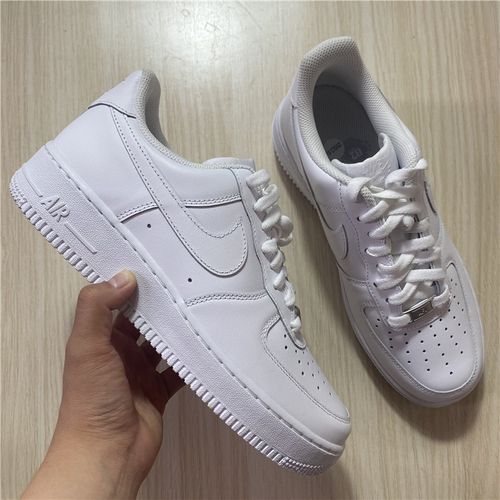 耐克 nike air force 1空军一号af1男子低帮纯白板鞋 315122-111