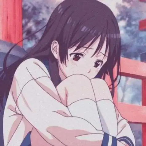 二次元女生头像唯美伤感头像女生