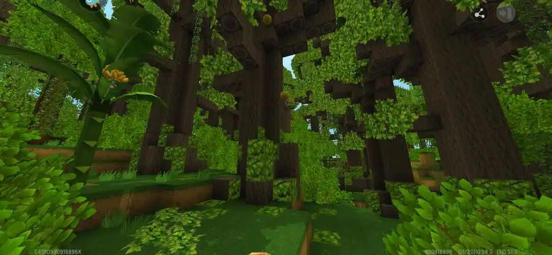 【迷你世界_新地形更新——雨林】概念图 【新地形——雨林】11种全新