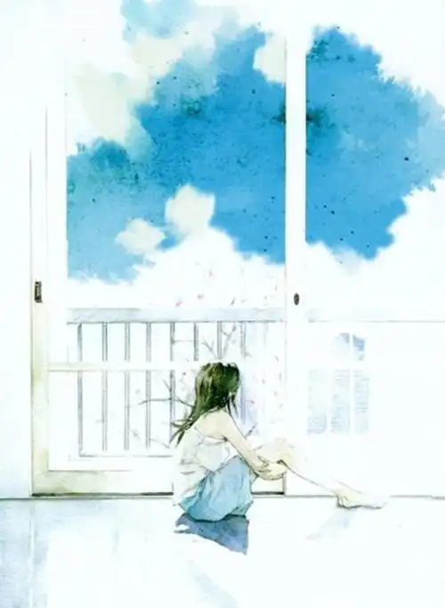 就这样,静静的坐在窗前望着天空发呆.