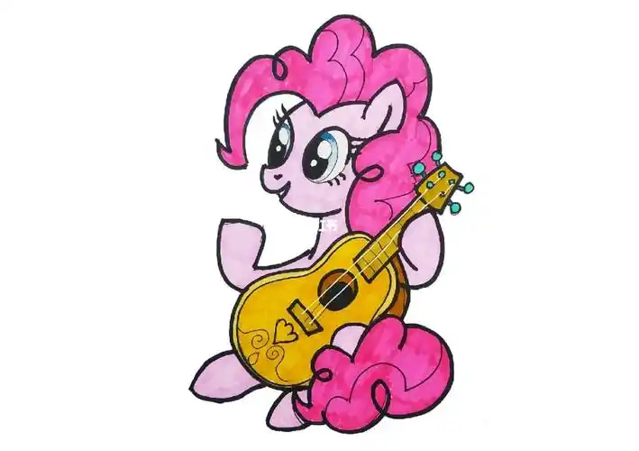 碧琪神驹  #手绘  #灵魂画手  #马克笔手绘  #小马宝莉碧琪