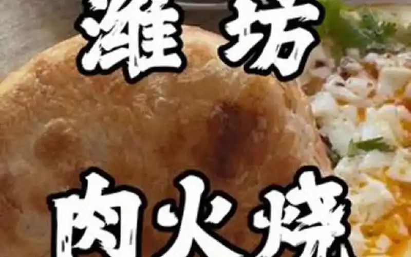 打卡山东潍坊肉火烧 你吃过潍坊肉火烧吗 一个一个根本停不下来