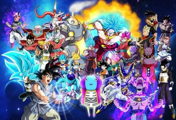 龙珠英雄:大合影,哪个团队最霸气?