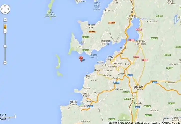 维哥湾是西班牙西北部(加利西亚地区)的一个海湾.