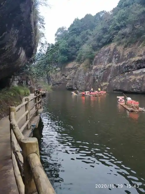 福建古田镇,泰宁九龙潭景区