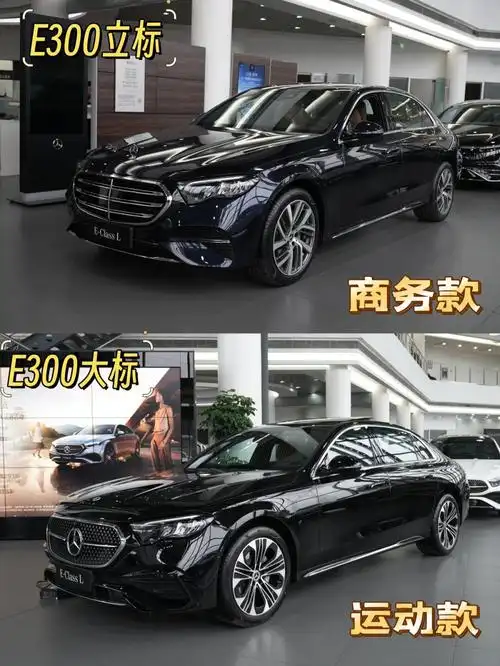 奔驰e级大标与立标,哪款更戳你心?