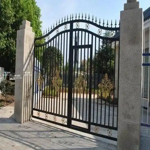 河南铁艺大门厂家定制加工选华丰铁艺