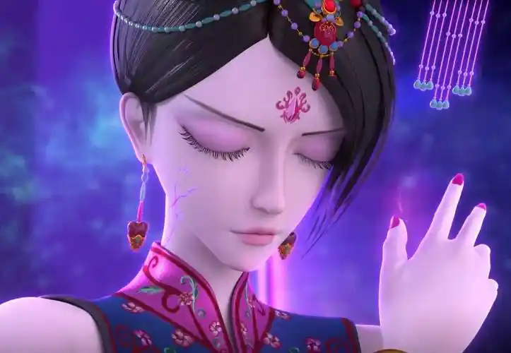 原创叶罗丽第九季的人物细节刻画得更加精细了尤其是辛灵脸上的伤痕