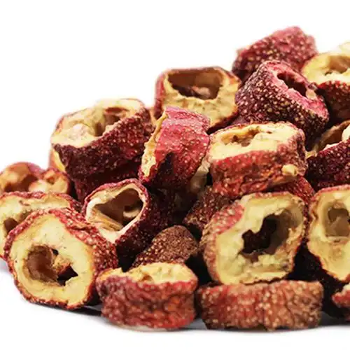 滋宁山楂片山楂干片100g瓶新鲜无核山楂干片中圈厚山楂片河北特产