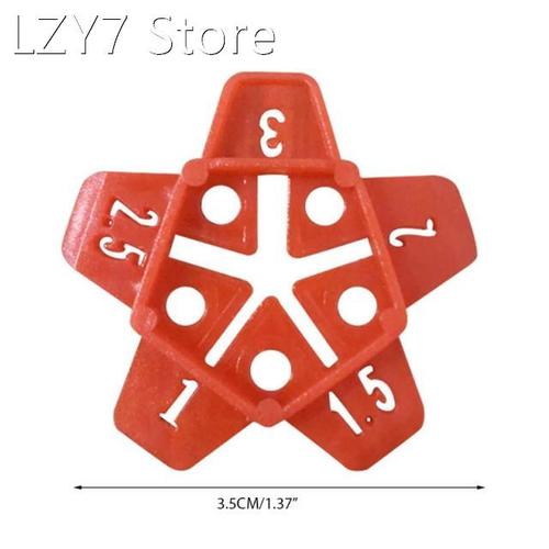 50 pcs reusable level wedges tile spacers for flooring wall