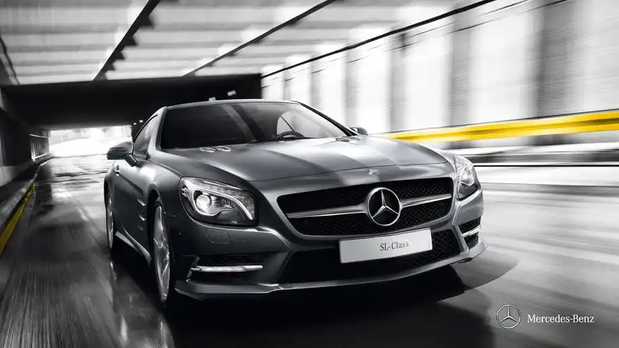 mercedes benz梅赛德斯-奔驰sl级敞篷跑车汽车高清壁纸