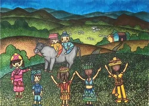 《珍爱绿水青山,永续山水胜景》 刘芮君 11岁.jpg