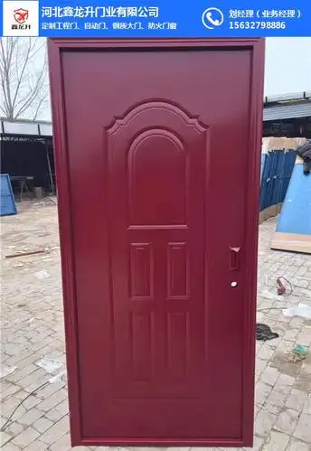 储藏间简易门(图),简易铁皮门,简易门