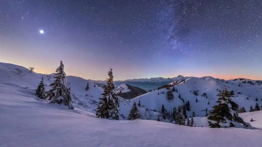 东京雪景高清壁纸