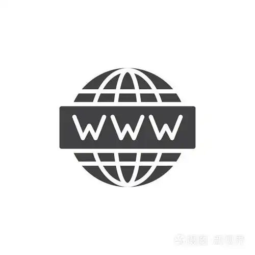 互联网符号标志插图.