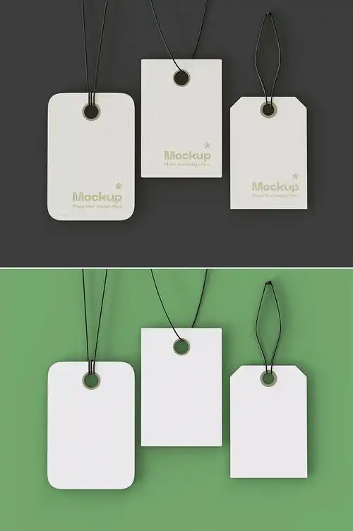 标签样机素材下载_标签样机模板_标签样机设计-汇艺设计网
