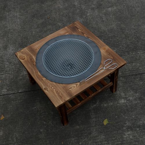 8木炭烤火炉烧烤炉子烧火炉烤火盆烧炭冬天烤火取暖器碳火盆家用已售6