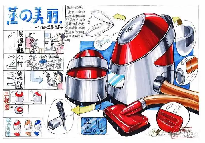 四方手绘工业设计快题学员作品|工业/产品|工业用品/机械|四方手绘