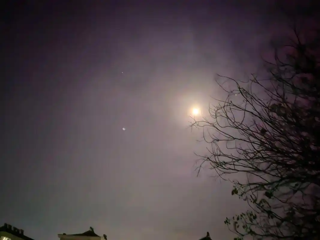 十三,十四,十五的月亮对比