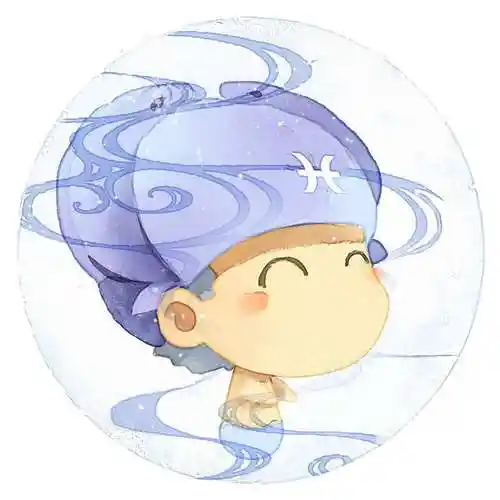 双鱼座超可爱卡通图像 唯美可爱头像(3)