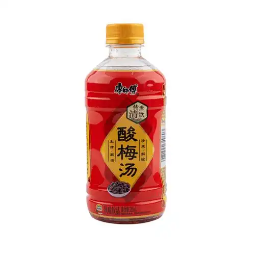 康师傅传世清饮酸梅汤330ml*12瓶整箱装酸梅汁清爽解腻火锅搭档【图片
