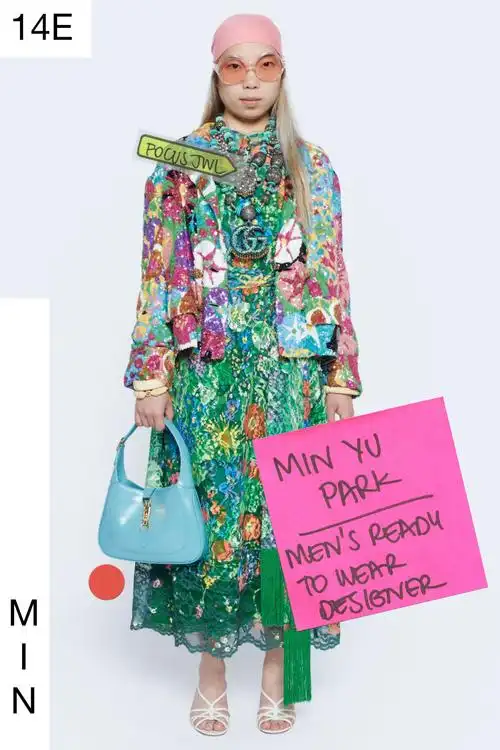 gucci古琦 时装发布 发布会类型 度假 秀场 品牌 2021早春 女装 米兰