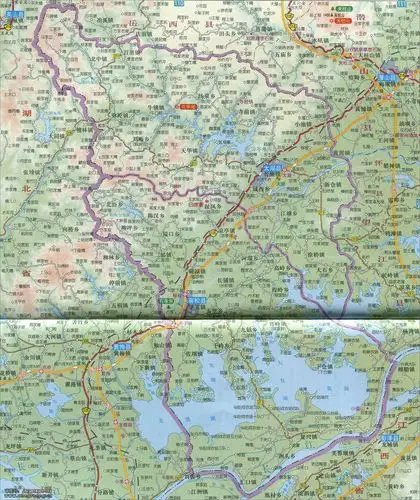 太湖县宿松县地图