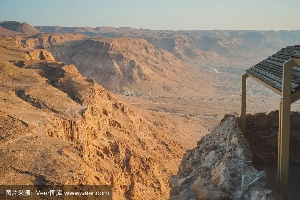 马萨达,摇滚手势,看风景,深的,浪漫