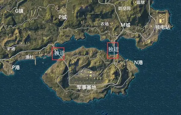 绝地求生刺激战场海岛地图最佳蹲点狙击位置一览