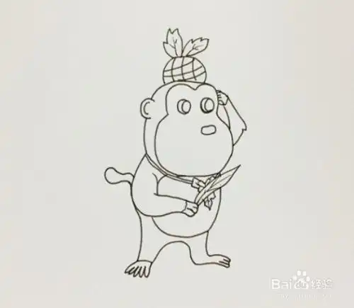 吉吉的简笔画怎么画