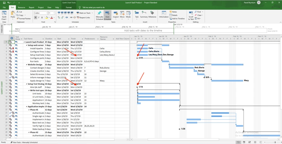 ms project - xml format 2013 doesnt work for 2019