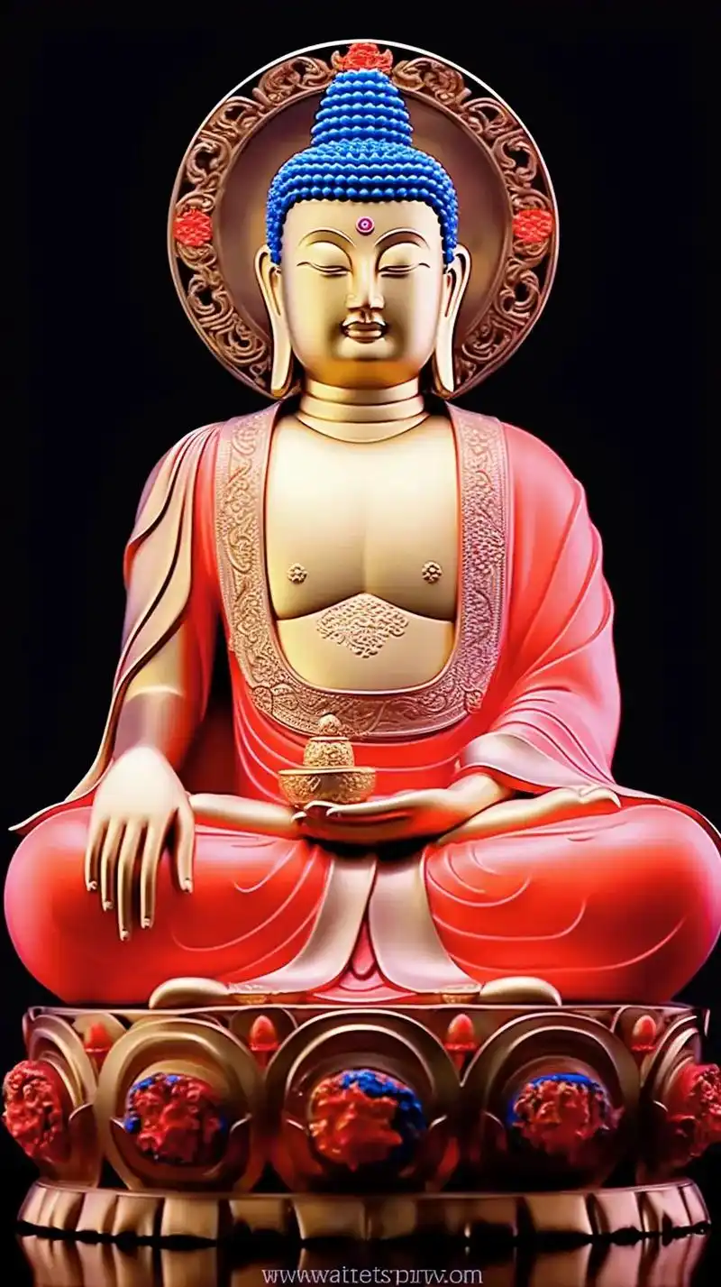 《释迦牟尼佛》我问天问佛祖,为何不渡人间苦,渡得人间无灾无难 - 抖